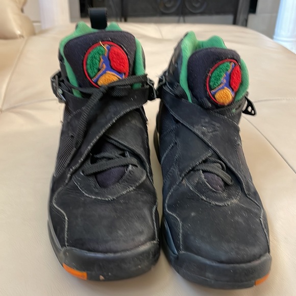 Nike Air Jordan Retro 8 Air Raid Shoes, Youth Size 5.5 - Picture 2 of 10